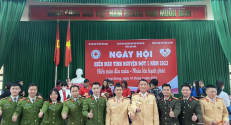 Tuổi trẻ Công an huyện Lạng Giang hưởng ứng Ngày Hội hiến máu tình nguyện năm 2023!